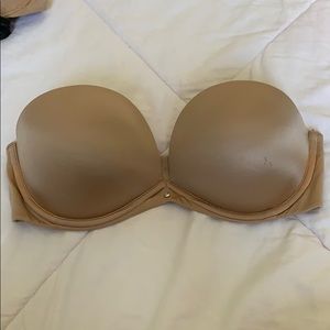 PINK Victoria’s Secret Strapless Bra w Rhinestone